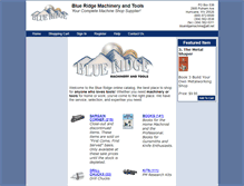 Tablet Screenshot of blueridgeshoponline.com